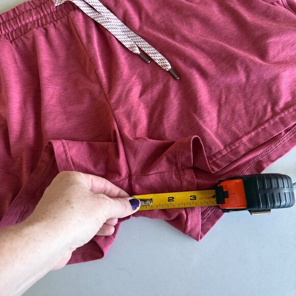 Members Mark Sierra Heather Favorite Drawstring Waist Soft Shorts Womens size XL - Picture 8 of 8